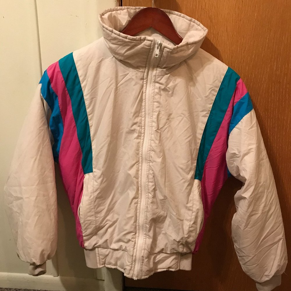 Retro 80s ski jacket (as is)